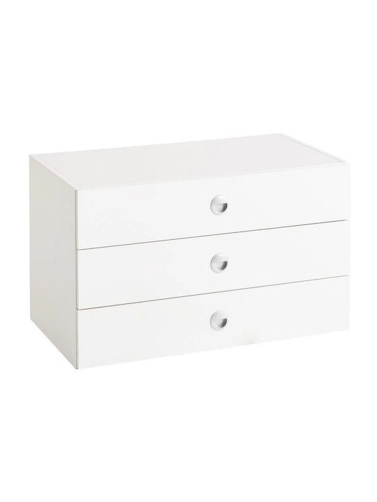 LH Home Furniture Συρταριέρα Ντουλάπας από Μοριοσανίδα 70x48x47cm A_37_MLB