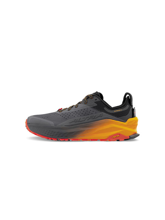 Olympus 6 Ανδρικά Αθλητικά Παπούτσια Trail Running Black / Orange