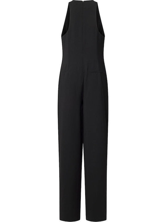 Abigail Women's Denim One-piece Suit Black