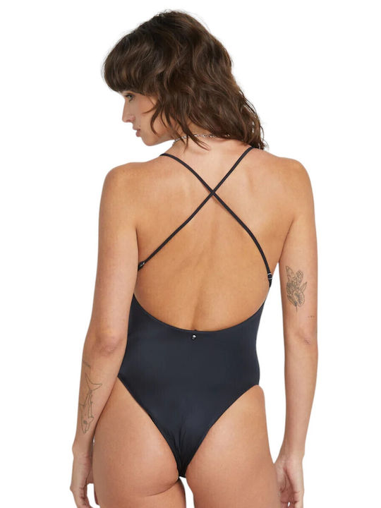 Simply Seamless Badeanzug Black