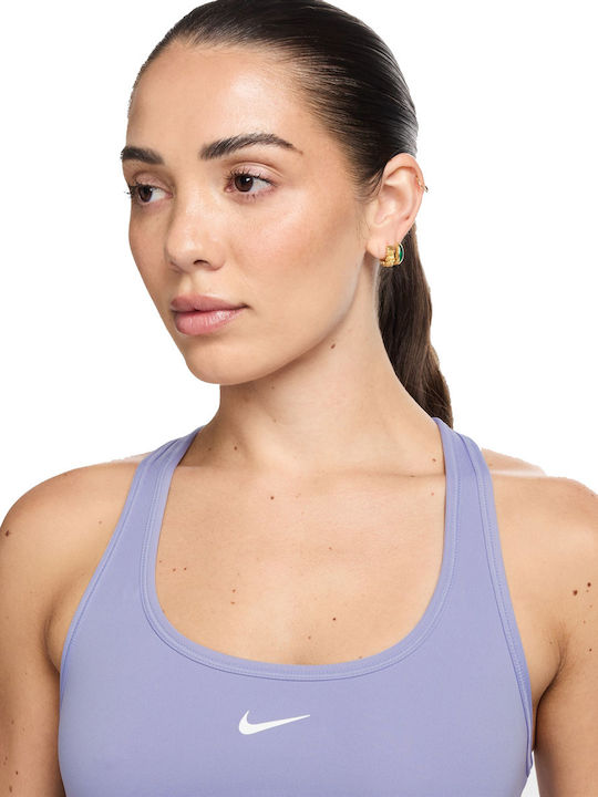 Dri-Fit Swoosh Frauen Sport-BHs Sport-BH Lilac Ice / White mit Polsterung