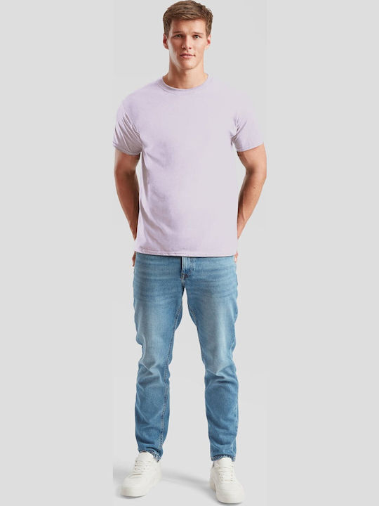 Fruit of the Loom Unisex Διαφημιστικό T-shirt Κοντομάνικο Lavender