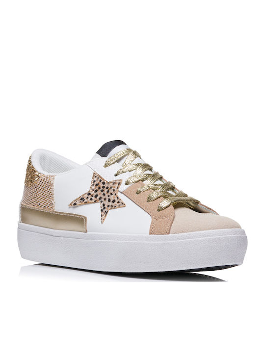 Γυναικεία Sneakers Μπεζ