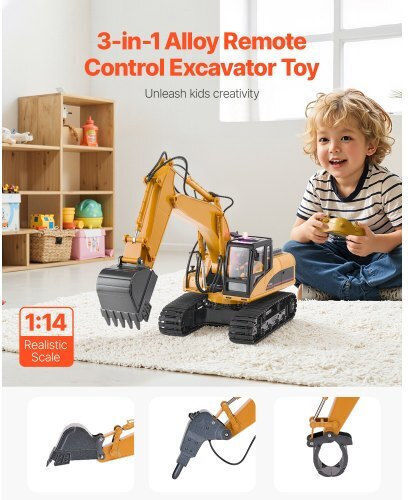 Vevor Ferngesteuerter Excavator Beige