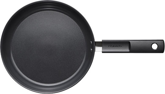 Fiskars Hard Face Aluminum Pan with Lid with Non-Stick Interior Coating 28cm