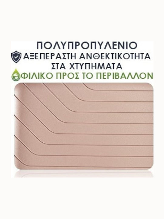 Lavor Βαλίτσες Ταξιδιού Σκληρές Beige με 4 Ρόδες Σετ 3τμχ