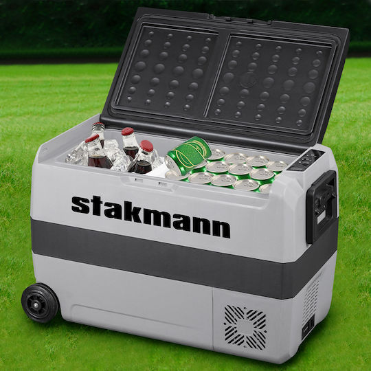 Stakmann Φορητό Ψυγείο 50lt 220V Μαύρο