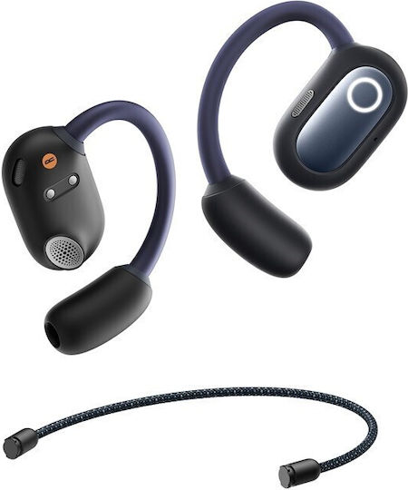 Baseus Eli Sport 1 PM20A Open Ear Bluetooth Handsfree Earphones with Sweat Resistance and Charging Case Cosmic Black