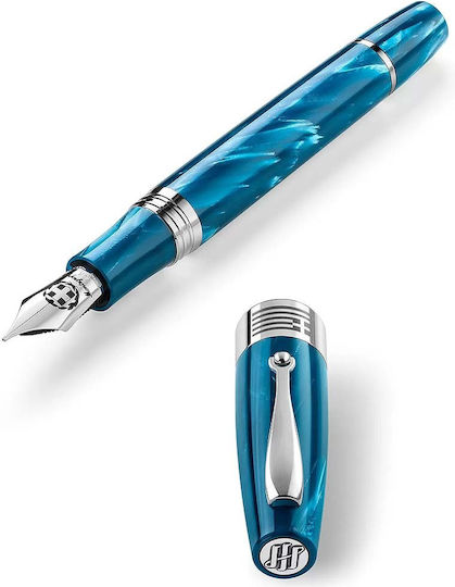 Montegrappa Pelikan Füllfederhalter Medium Rot mit Rot Tintenfarbe