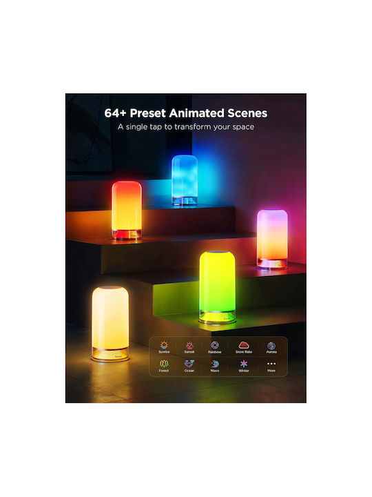 Govee Lămpi Decorative Pentru Masă Rgbicww Inteligentă 2 H6022