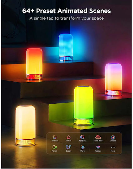 Govee Rgbicww Smart Table Lamp 2 H6022