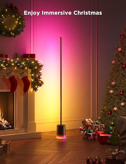 Govee Floor Decorative Lamp Supports Matter RGBICWW Black