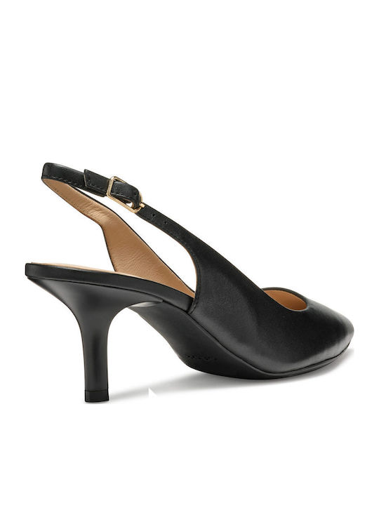 Black Heels with Strap Kleopy