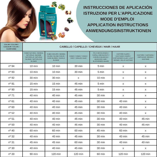 Rosa Impex Leganza Coloring Conditioner Χρωμοσαμπουάν Χωρίς Αμμωνία No20 Black Tulip 150ml