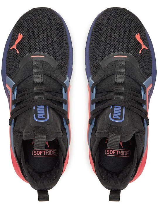 Enzo 5 Kids Sports Shoes Running with Laces Black