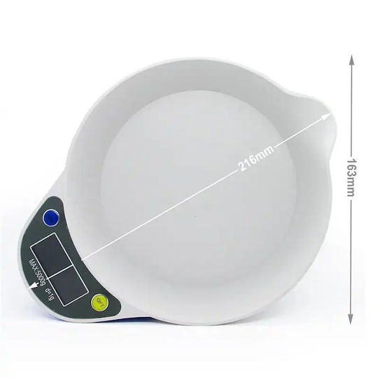 Automatic Bowl for Dog & Cat from ABS Plastic with Scale