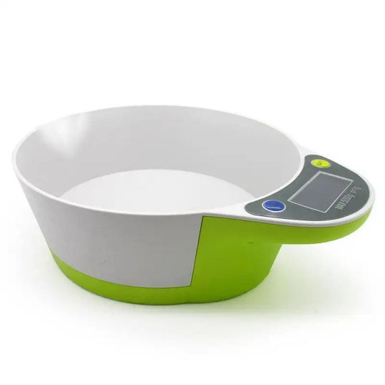 Automatic Dog and Cat Bowl from ABS Plastic 21.5x16.5x6.5cm with Scale