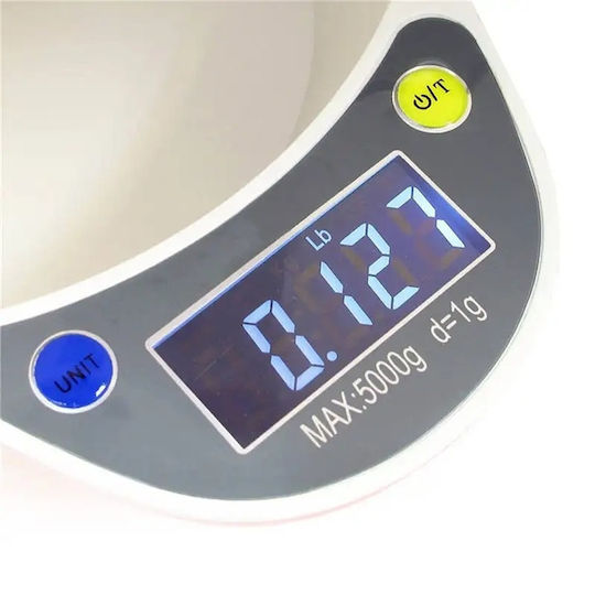 Automatic Bowl for Dog & Cat Made of ABS Plastic With Scale