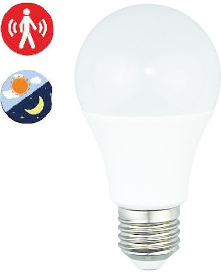 Aca Bec LED 12W pentru Soclu E27 și Formă A60 Alb cald 1330lm