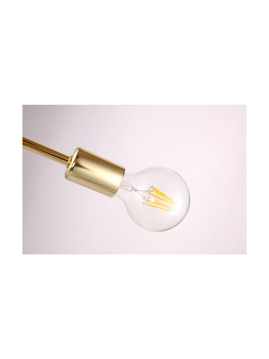 Agora Lighting Plafonieră de Tavan 49buc Aurie cu Soclu E27