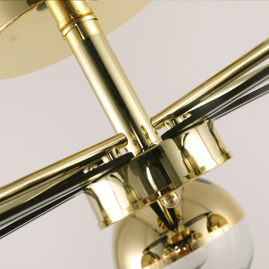 Agora Lighting Таванно осветление Златист