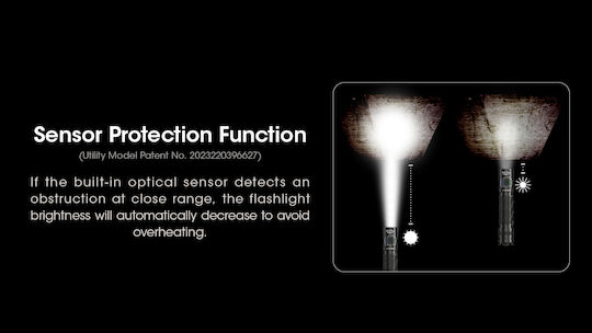 NiteCore LED IP68 с Максимална Яркост 3300лм Hybrid MH12 Pro Черен