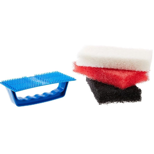 Set of Sponges with Handle Thin Medium Thick