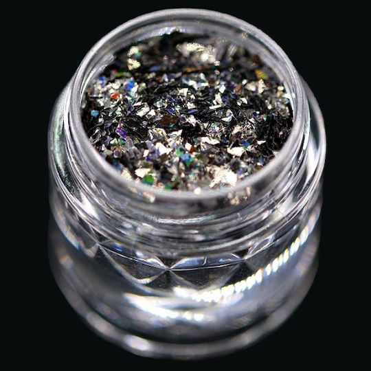 Kajol Beauty Holographic Fard de Pleoape Pudră cu Culoare Negru