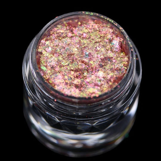Kajol Beauty Fard de Pleoape Pudră Peach-gold-lime-pink 12gr