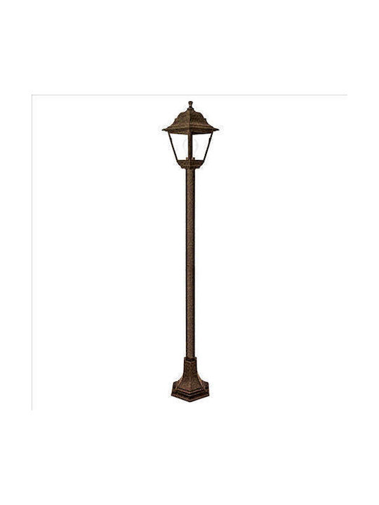 Fos me Outdoor Floor Lamp for Exterior Space IP44 for E27 Socket Gold