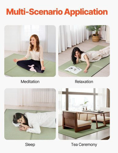 Vevor Fitnessmatte für Kunstturnen Grün