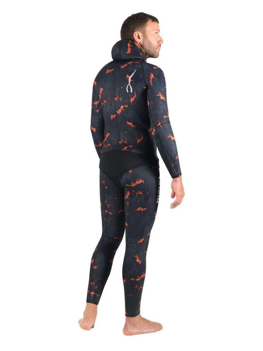 Mares Explorer Divisible Wetsuit Shaved for Speargun Black Camouflage 5mm