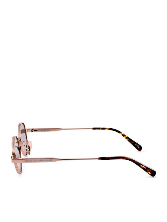 Oscar & Frank Provenza Women's Sunglasses with Metal Frame Rose Gold