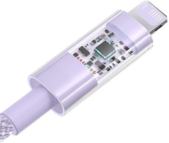 Baseus Gem USB-A to Lightning Cable Purple 2m (P10373003511-01)