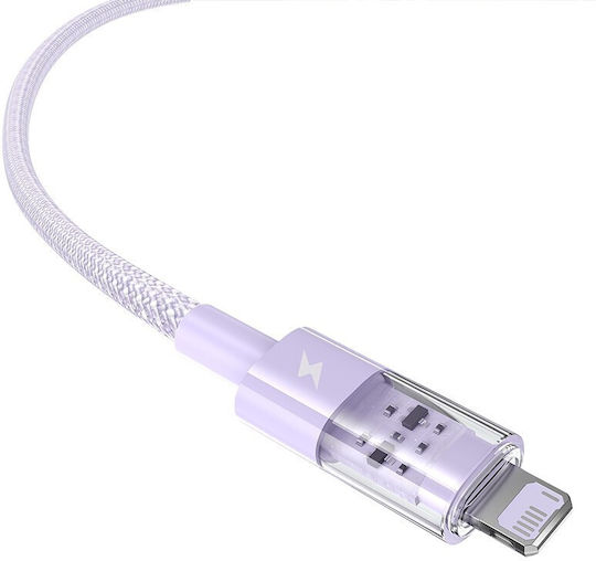 Baseus Gem USB-A to Lightning Cable Purple 2m (P10373003511-01)