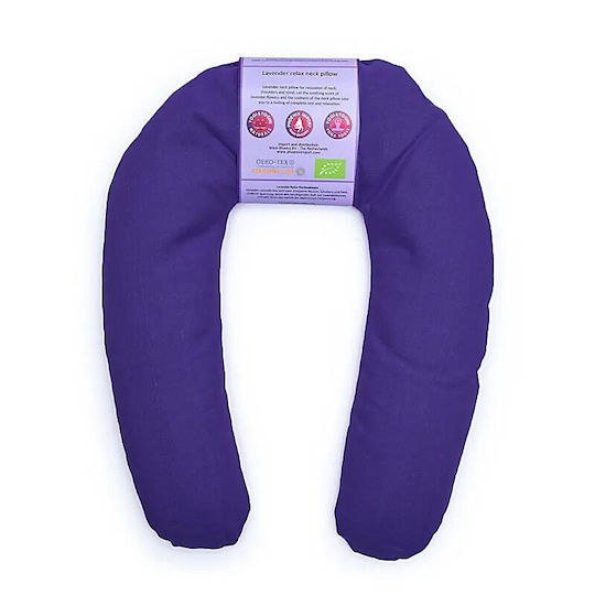 Set Μαξιλαράκι Ματιών Αυχένα Λεβάντα Pillow Lavender Organic Purple