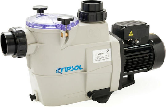 Kripsol Pool Pump Koral-KSE Filter Single-Phase with Horsepower 1.5hp and Maximum Water Flow 21900 liters/hour