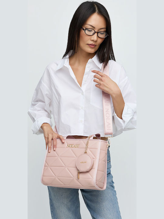 Ryder Medium Γυναικεία Τσάντα Tote Χειρός Ροζ