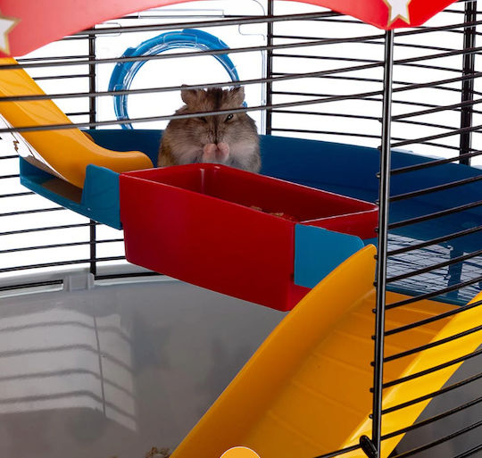 Ferplast Circus Fun Cușcă pentru Rozătoare Cusca pentru hamster 49.5x34x42.5cm