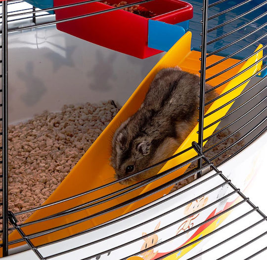 Ferplast Circus Fun Cușcă pentru Rozătoare Cusca pentru hamster 49.5x34x42.5cm