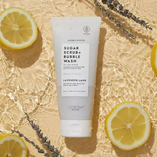 Voesh Lavendel Land Kopfhaut-Peeling