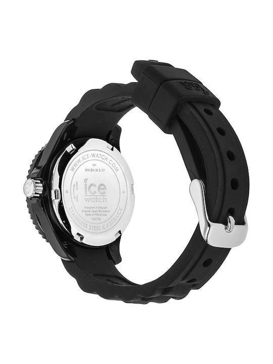 Ice Kids Analog Watch with Rubber/Plastic Strap Black
