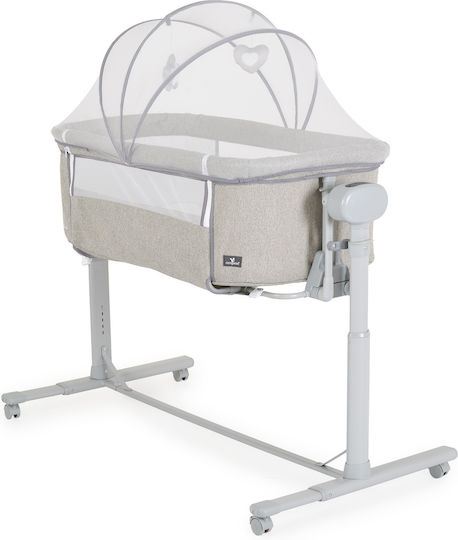 Cangaroo Cradle-Park C`est la Vie with Mattress and Wheels Light Grey
