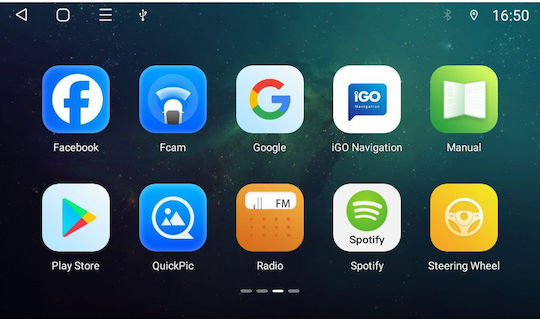 Digital IQ Auto-Audiosystem für Fiat E-Commerce-Website 2015-2023 (Bluetooth/USB/AUX/WiFi/GPS/Apple-Carplay/Android-Auto) mit Touchscreen 7"