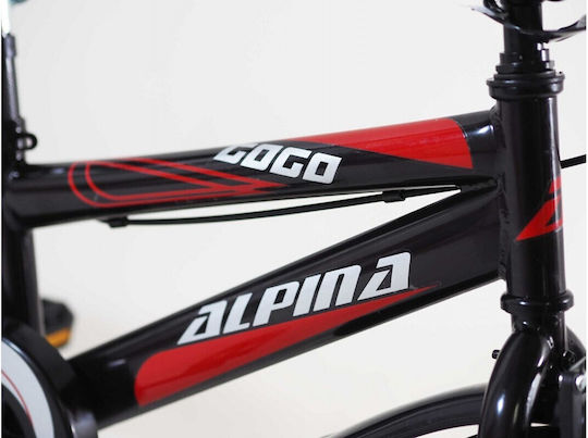 Alpina GoGo 14" Kids' Bicycle BMX Black