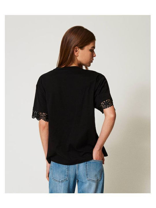Γυναικείο T-shirt Μαύρο