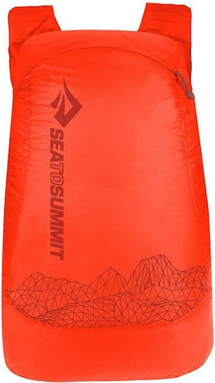 Sea to Summit Ultra Sil Wasserdichte Tasche Rucksack mit einer Kapazität von 18 Litern Rot