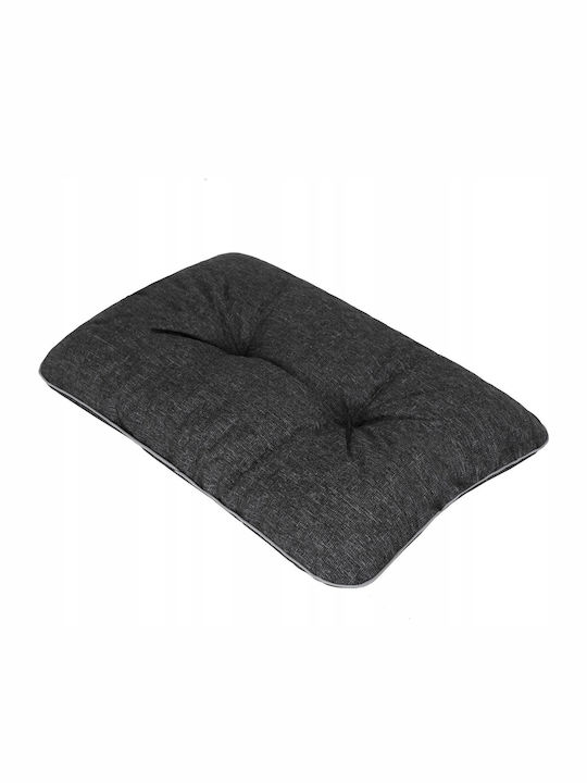 Canapea Pat pentru câini Negru 60x60cm.