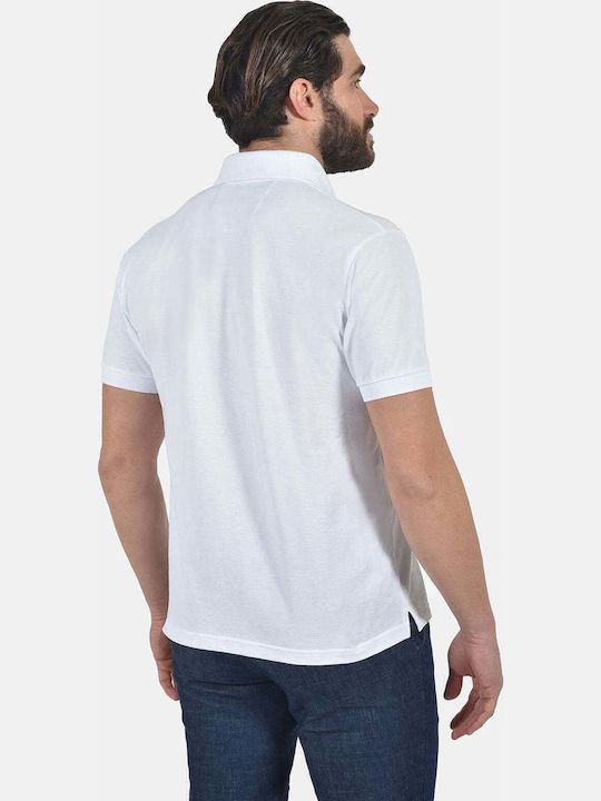 Polo Bluză cu mânecă scurtă White
