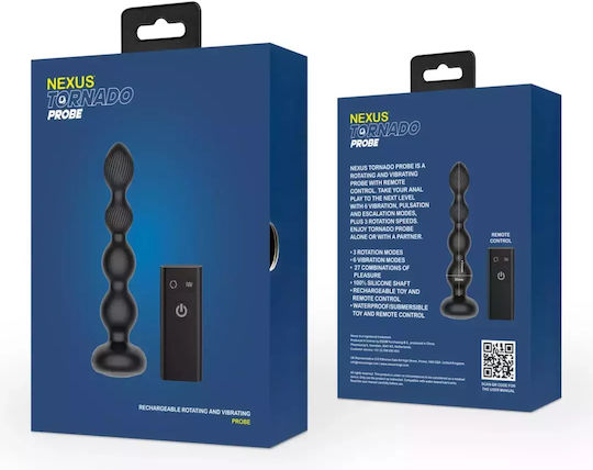 Nexus Rotating Vibrator Anal Negru